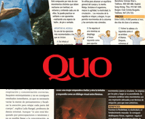 Reportaje en Quo la revista especializada en deporte y bienestar QUO sobre la Danza Oriental teniendo El Karnak com referencia